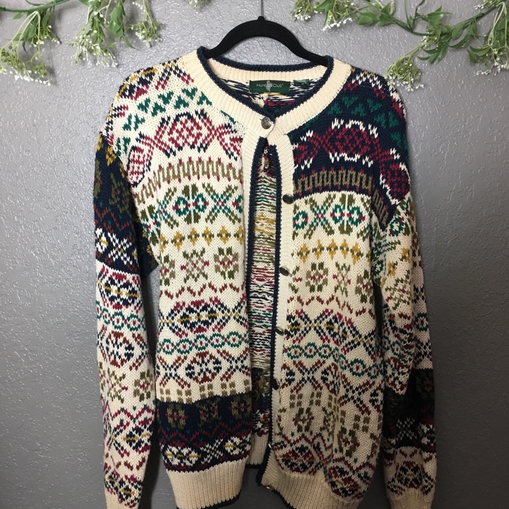 Hunt Club Vintage Cardigan Size L